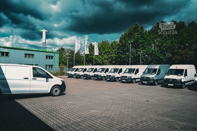 Transporter mit Pritsche & Plane MERCEDES-BENZ Sprinter 314 CDI/36 ALLRAD 4x4 Doppelkabine A/C