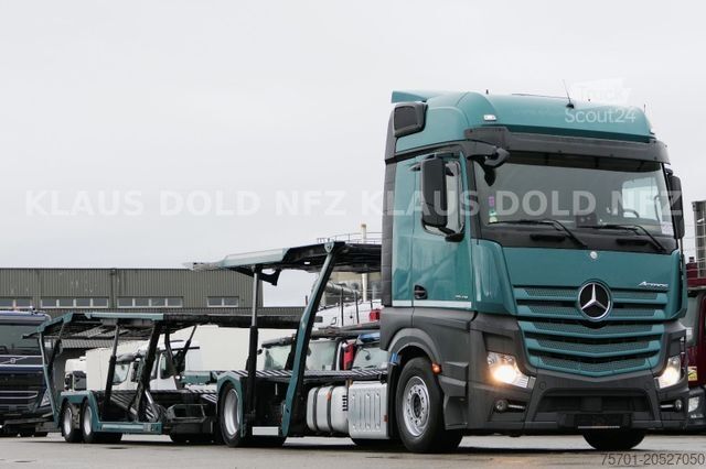 Autotransporter LKW MERCEDES-BENZ Actros 1848 GigaSpace Autotransp. Kässebohrer