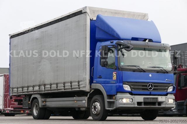 LKW mit Pritsche & Plane MERCEDES-BENZ Atego 1224 Pritsche Plane 12t LBW Euro 5