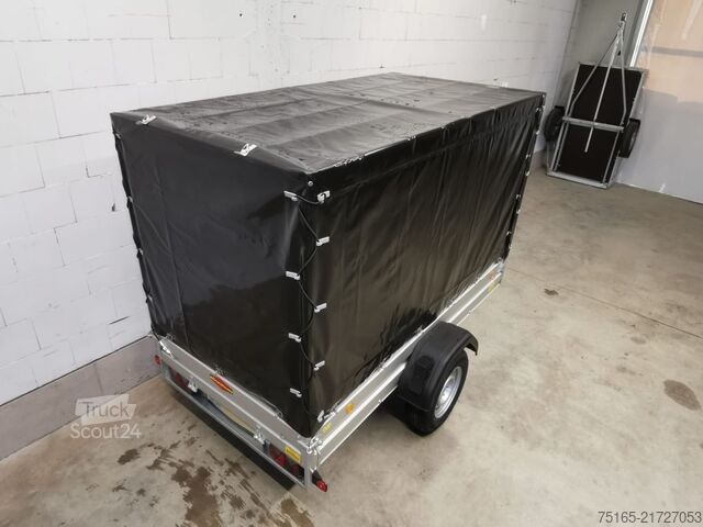 Kasseanhænger Böckmann TL-AL 2513/135 Eco XXL Plane Kastenanhänger gebr