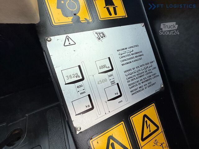 Stivuitor pentru teren accidentat JCB 940 / TRIPLEX 4500 / FREE-LIFT NEW TIRES