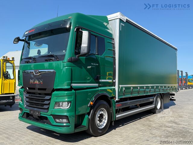 Truck with tarpaulin MAN 18.470 / 19 PALLETS / NEW MODEL