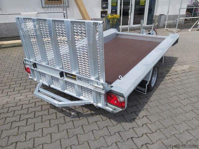 Aanhangwagen voor bouwmachines HULCO Tarrax Basic Rampenklappe verfügbar