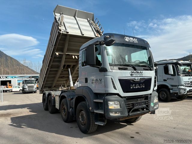 Kipper LKW MAN TGS 37.440 Meiller Dreiseitenkipper Stahl