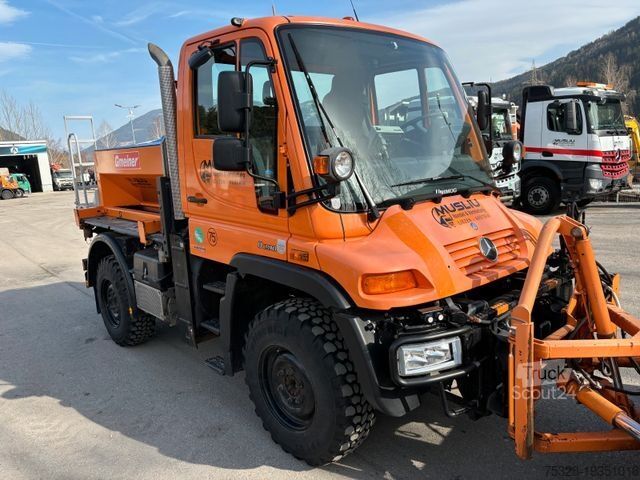Andere MERCEDES-BENZ Unimog U290 /405 Winterdienst, Schneepflug, TOP