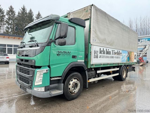 Valníkový nákladní automobil s plachtou VOLVO FM 330 I-Shift hydraulische Seitenwand