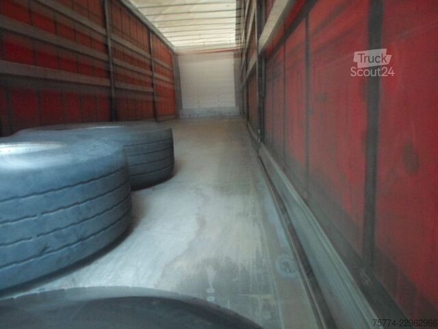 Відкритий напівпричіп з тентом SCHMITZ CARGOBULL Tautliner/Edscha