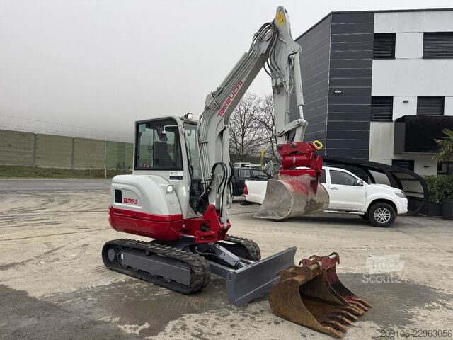 Mini-pelle TAKEUCHI TB TB 235-2 Powrtilt 3xSchaufeln Top