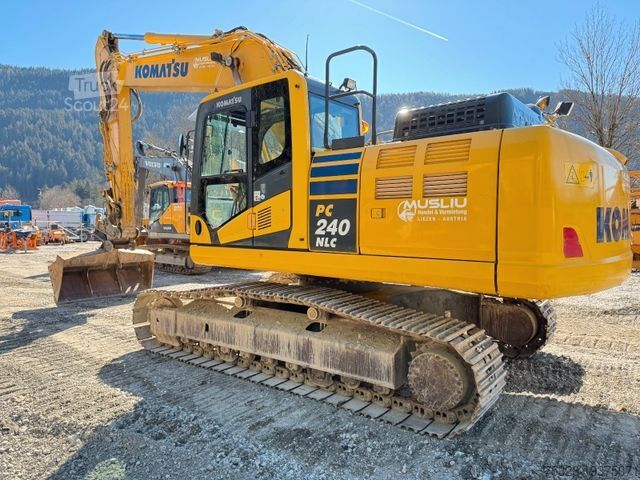 Гусенични багер KOMATSU PC 240NLC-11 Schnellwechsler SW2 2x Löffeln
