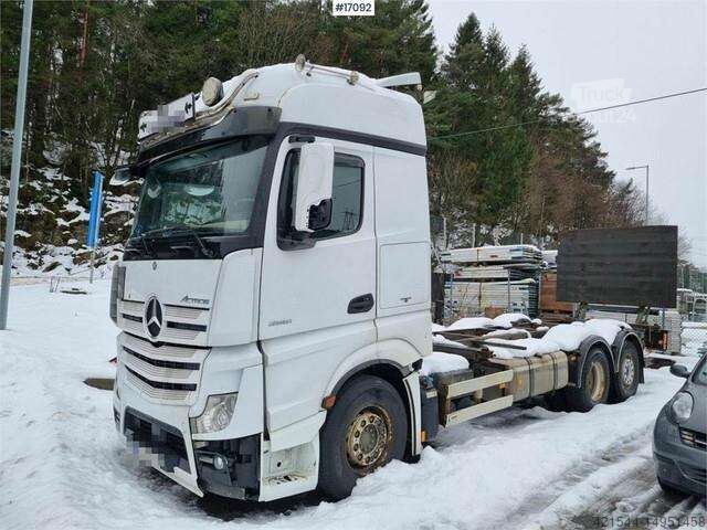 Mercedes-Benz Actros 2551 container car for sale w/trailer