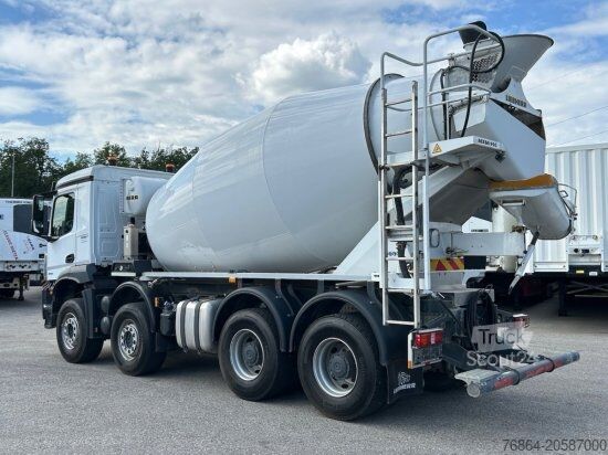 Concrete mixer truck MERCEDES-BENZ AROCS 3743, 8X4 BETONMISCHER, EURO 6,  9M³ LIEBHERR MISCHER