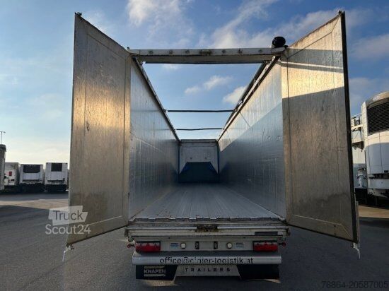 Semi-remorque à plancher roulant KNAPEN K100/KT01, 10 MM, LIFTACHSE, ROLLPLANE, FUNK
