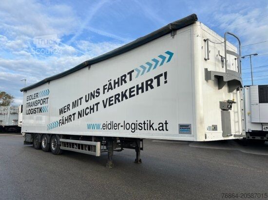 Naczepa z ruchomą podłogą KNAPEN K100/KT01, 10 MM, LIFTACHSE, ROLLPLANE, FUNK