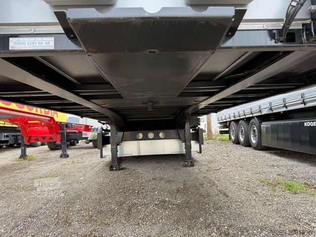 Відкритий напівпричіп з тентом KÖGEL 3Achs Standard Curtainsider Liftachse PalKasten