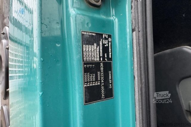 Camión volquete MERCEDES-BENZ 3248 8x4 Rückwärtskipper 15m3