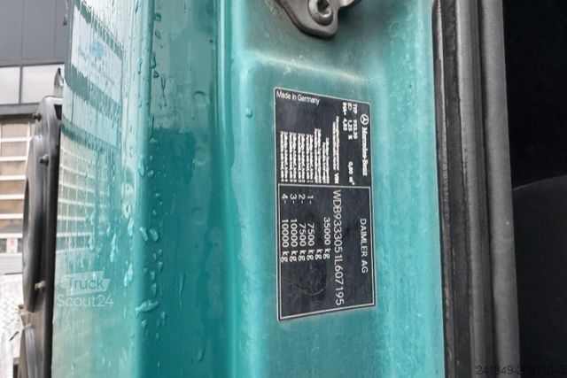 Kamion s kipom s pomičnim kontejnerom MERCEDES-BENZ Actros 3248 8x4 Hiab 26T SWS