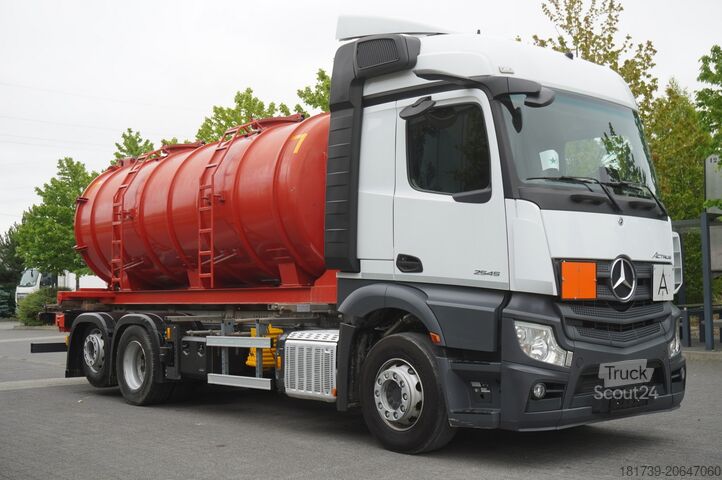 NIEUWE mesttank Mercedes-Benz Actros 2545 6 × 2 MP5 / NEW septic barre