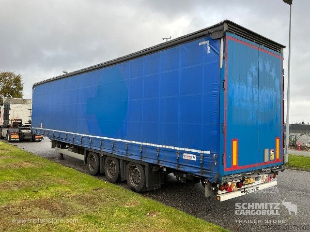 Auflieger mit Pritsche & Plane Schmitz Cargobull Curtainsider Mega