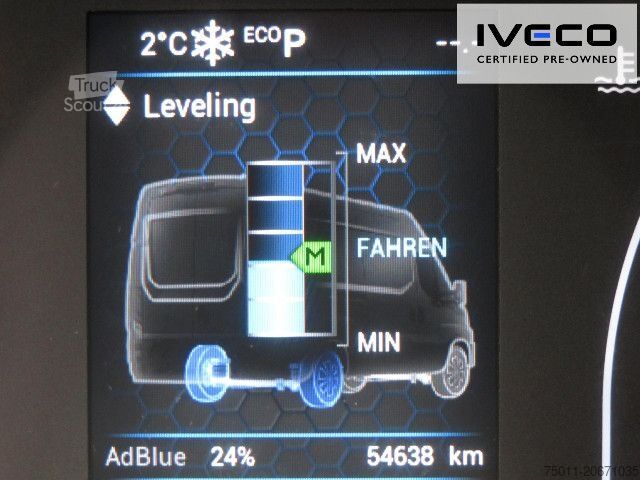 Фургон з високим дахом IVECO Daily 35S21A8V/P Automatik, Navi, HA Luft,LED