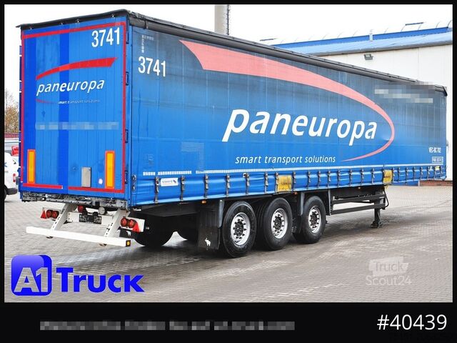 Naczepa otwarta z plandeką SCHMITZ Tautliner, Code XL, Bahn, verzinkt