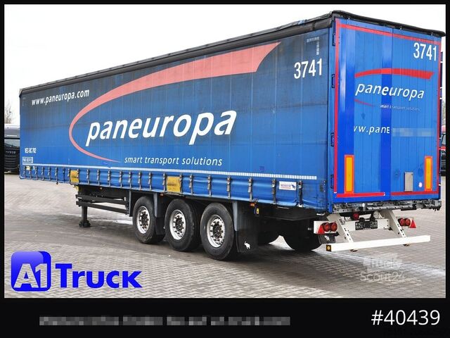 Naczepa otwarta z plandeką SCHMITZ Tautliner, Code XL, Bahn, verzinkt