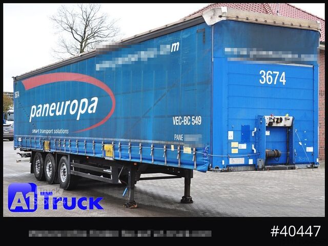 Naczepa otwarta z plandeką SCHMITZ Tautliner, Code XL, Bahn, verzinkt