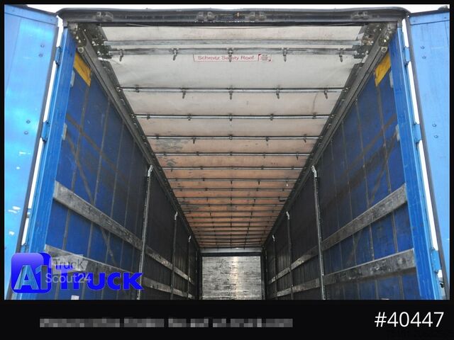 Naczepa otwarta z plandeką SCHMITZ Tautliner, Code XL, Bahn, verzinkt