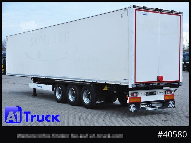 Box-semitrailer KRONE SDK 27, Koffer, 1 Vorbesitzer, Plywood,