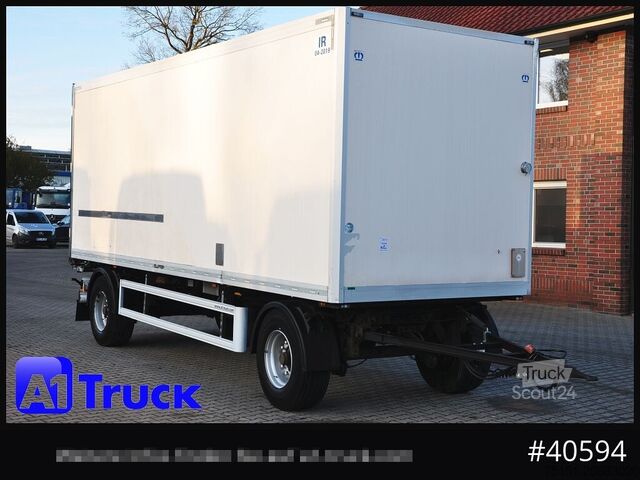 Kasa dorse KRONE Koffer ISO, stark isoliert ehemaliger Kühlkoffer, Aluboden