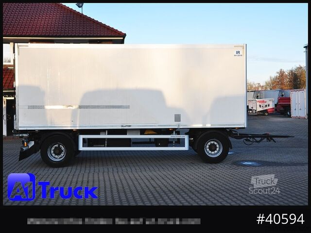 Kasa dorse KRONE Koffer ISO, stark isoliert ehemaliger Kühlkoffer, Aluboden