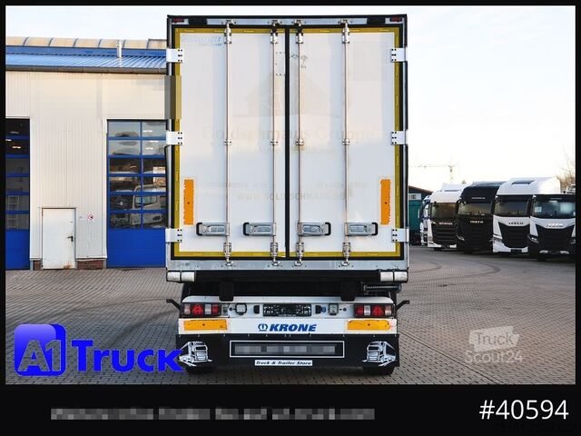 Kasa dorse KRONE Koffer ISO, stark isoliert ehemaliger Kühlkoffer, Aluboden