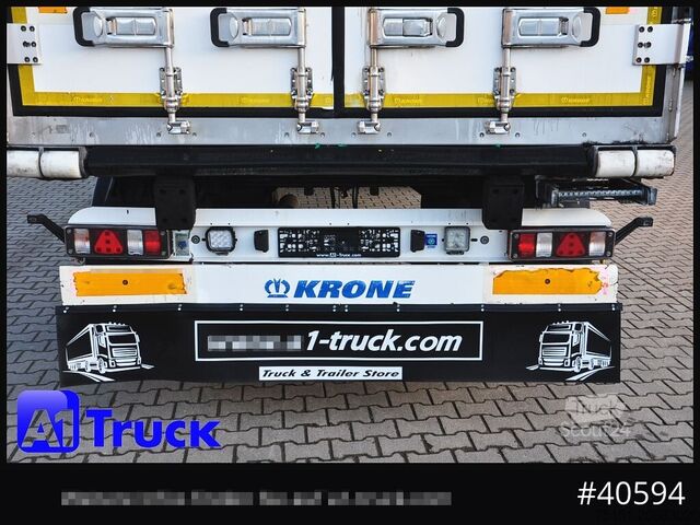 Kasa dorse KRONE Koffer ISO, stark isoliert ehemaliger Kühlkoffer, Aluboden