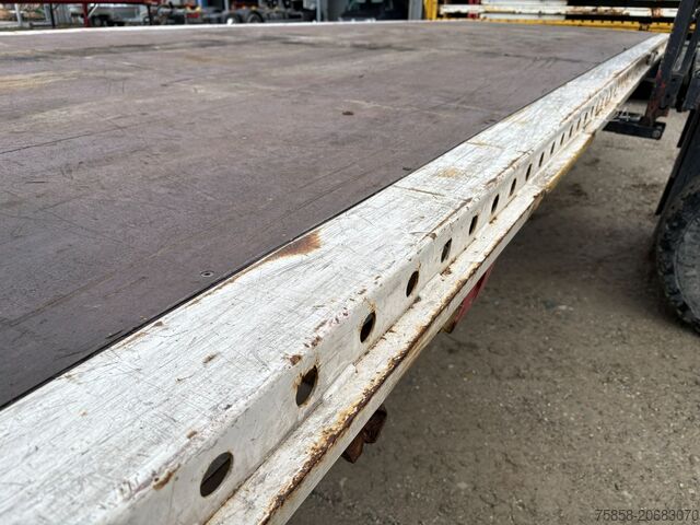 Відкритий змінний корпус Krone 7,82m Baustoff Brücke Multilockrahmen