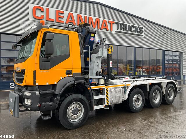 Hook arm system Iveco Trakker AD380T41W 8x6 Euro 6 HMF 19 Tonmeter Z-...
