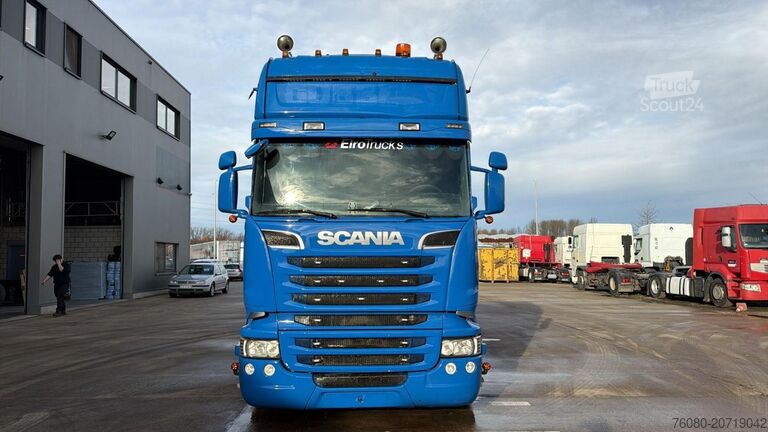 Standaard trekker Scania R520 (BELGIAN TRUCK / RETARDER / EURO 6 / 6X4 /...
