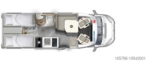 Halvintegrerad husbil Eura Mobil Profila T 660 EB Automatik * 140 PS * Mondial+