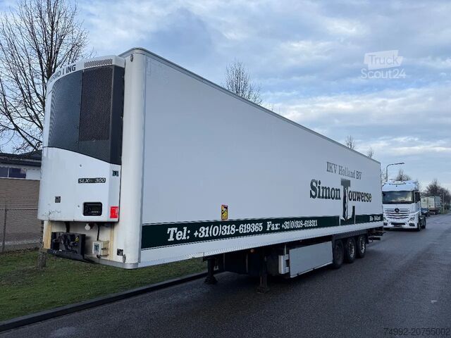 Kühl-/Tiefkühltransport Chereau inogam 2014 thermo-king SLXe300