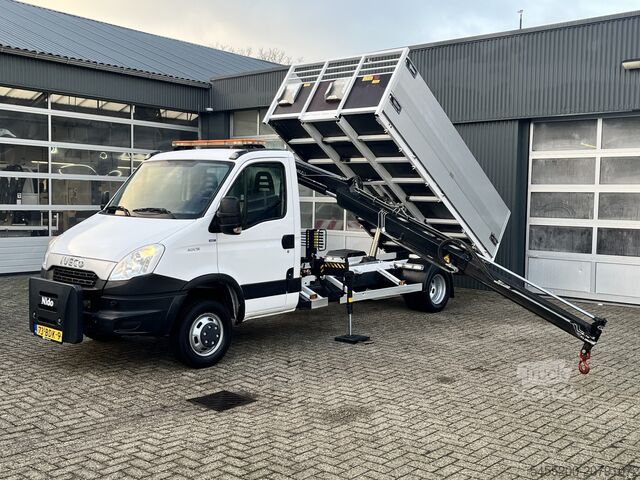 Savivartis Iveco Daily 50C15 Hiab 022 Laadkraan 1555kg laadvermo...