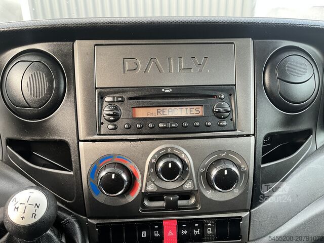 Autocarro a pianale con gru Iveco Daily 50C15 Hiab 022 Laadkraan 1555kg laadvermo...