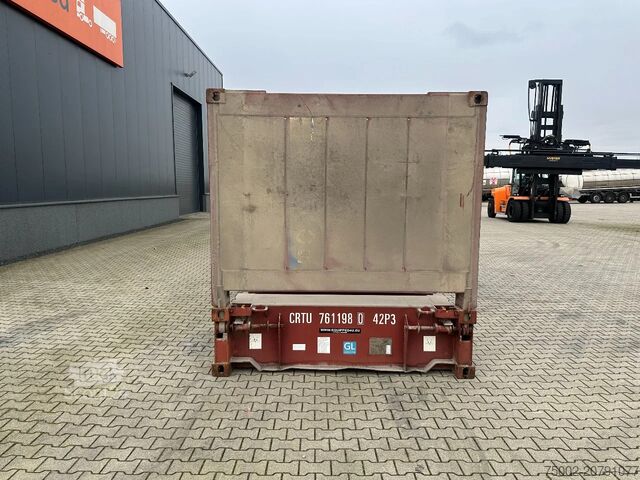 Plokštieji konteineriai CIMC 40FT FLATRACK FLUSH FOLDING / CSC: 10/2027 / 10...