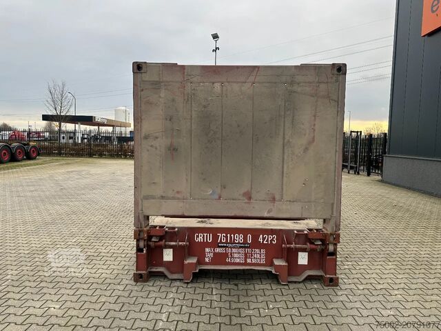 Plokštieji konteineriai CIMC 40FT FLATRACK FLUSH FOLDING / CSC: 10/2027 / 10...