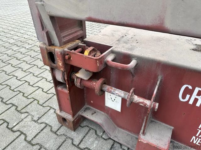 Plokštieji konteineriai CIMC 40FT FLATRACK FLUSH FOLDING / CSC: 10/2027 / 10...