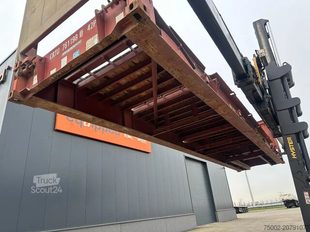 Plokštieji konteineriai CIMC 40FT FLATRACK FLUSH FOLDING / CSC: 10/2027 / 10...