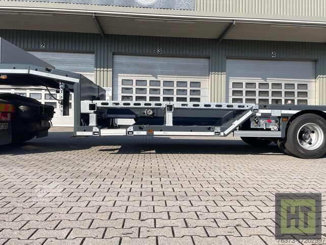 Semitrailer med lÄg lastkapacitet Faymonville MAX Trailer 3-Achs-Tele-Semi-Radmu.-Ram.