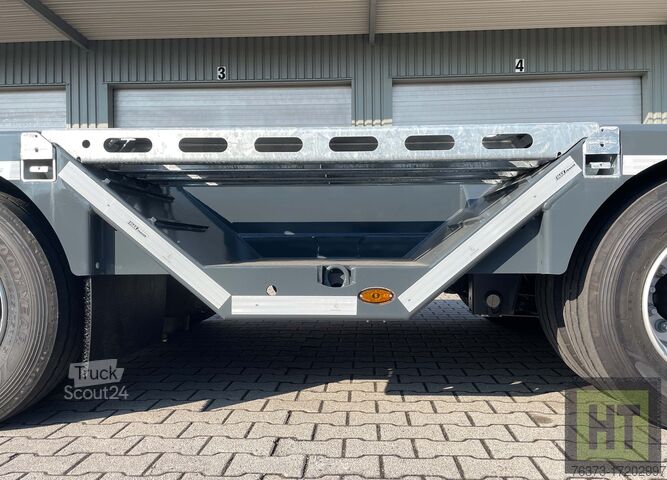 Semitrailer med lÄg lastkapacitet Faymonville MAX Trailer 3-Achs-Tele-Semi-Radmu.-Ram.