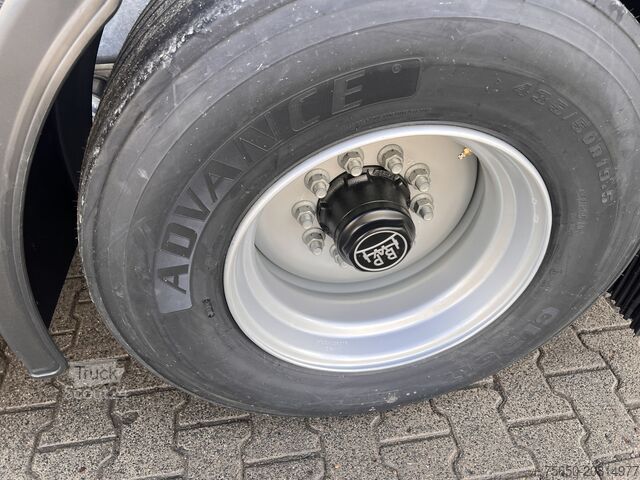 Kiepaanhangwagen Möslein TTD 19 B neuer 19 t Tandemkipper- Tieflader hydraulischer Klappe