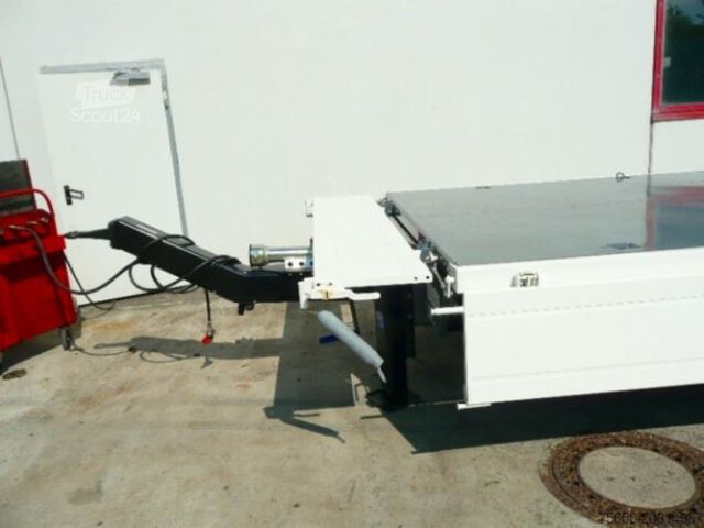 Kiepaanhangwagen Möslein TTD11 weiß neuer Tandem 3- Seitenkipper Tieflader-- Neufahrzeug --