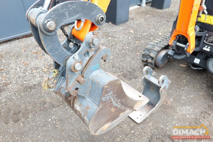 Graphe Doosan DX10Z Hydr. snelwissel - 1176 kg - 2 bakken - K...
