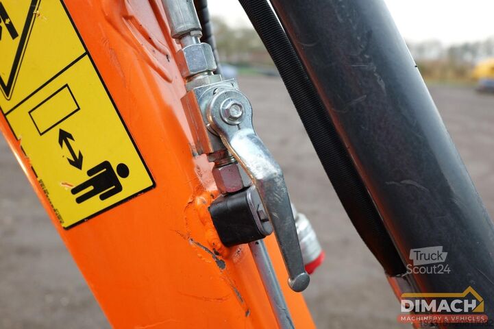 Graphe Doosan DX10Z Hydr. snelwissel - 1176 kg - 2 bakken - K...