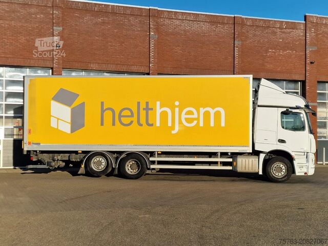 Valigia Mercedes-Benz Actros 2546 6x2 Streamspace - Box with sidedoor...